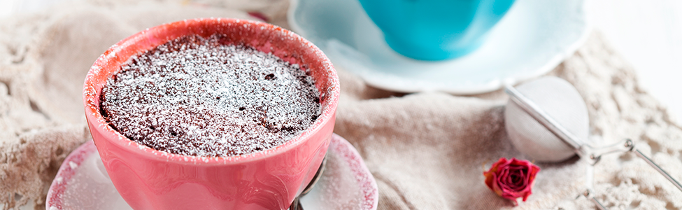 Pastel de taza